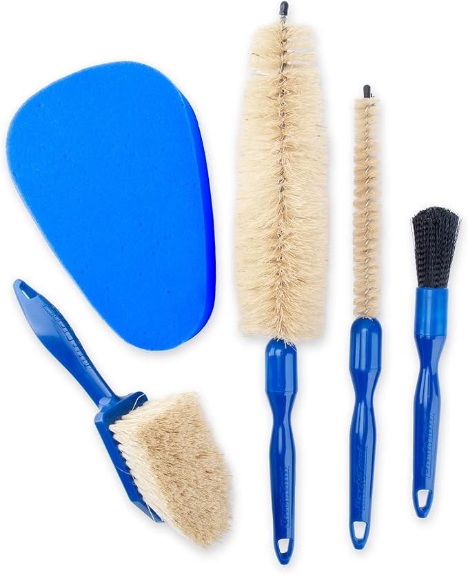 Park Tool Cleaning Brush, Aluminum, Blue, Unisex