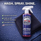 Sully’s After Wash Ceramic Spray Coating – SiO2 Quick Detailer – High Gloss, Water Beading & Hydrophobic Protection – Streak-Free Spray Sealant for Cars, Trucks & RVs – 16 oz