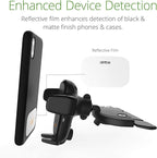 iOttie Auto Sense Qi Wireless Car Charger – Automatic Clamping Wireless Charging CD Slot & Air Vent Phone Mount Combo for iPhone, Samsung Galaxy, Google Pixel, Huawei, LG, and Other Smartphones