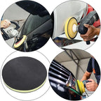 Clay Bar Sponge Pad For Car Detailing And Polishing, Reusable Cleaning Disc For Removing Stubborn Stains From Paint And Glass