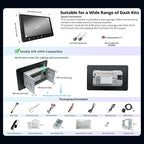 S8 Gen2 9inch 4G+32G Android Double Din Car Stereo, Built-in 4G, Wireless CarPlay & Android Auto, Dual Bluetooth, ChatGPT AI, GPS Tracking, VSV(Virtual Surround-View) Parking, S8G2094MS