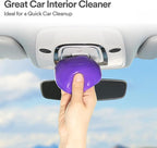 PULIDIKI Car Cleaning Gel Cleaning Putty Car Interior Cleaner Car Detailing Kit Car Cleaning Slime Car Cleaning Supplies Car Accessories Gifts for Men Women Purple