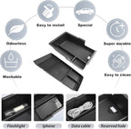 SKTU 2-Pack for 2025 2026 Chevy Equinox Accessories Center Console Organizer for 2025 2026 Chevrolet Equinox (LT/ACTIV/RS) 2025 2026 Equinox Console Tray & Lower Center Console Tray