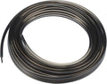 ACROPIX 3mm 0.12" 2.5m 8.20ft Universal Skirt Side Glow Optic Fiber Cable Car Light Decoration Black - Pack of 1