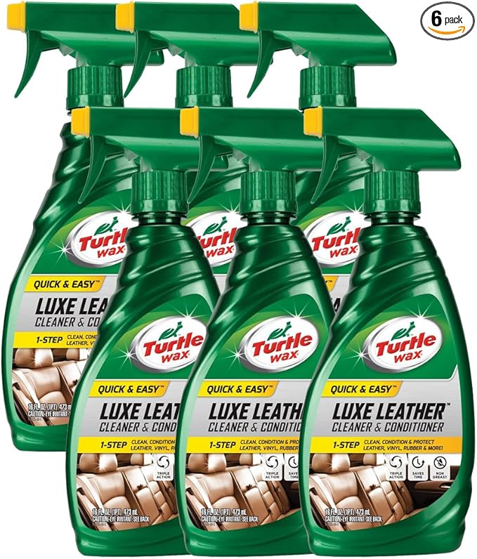 Turtle Wax Leather Cleaner & Conditioner (16 oz) - 6 pack