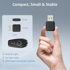 Ayake Wireless Android Auto Adapter, Smallest Mini Edition, Converts Wired to Wireless Android Auto, Plug & Play Adapter, Compact Design for Android 11+ with USB/USB-C Port