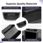 LUWU 2024 Bronco Sport Dashboard Storage Tray Compatible with Ford Bronco Sport 2021-2024 Accessories Center Console Display Box Hidden Organizer Tray Behind Screen (Only Fit for 8-inch Screen)
