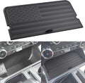 Center Console Compartment Cover for Ford F150 2021-2025 & Lightning XLT 2022-2024, Front Interior Storage Cubby Lid Hidden Secret Pocket Panel (For Open Pocket in Front of Shifter) (USB Hole)