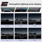 JYCDC Dashboard Ambient Lighting Strip with OBD Plug-in, RGB Interior Car LED Light Bar with App Control Music Sync, Compatible with Honda Civic, Accord, CR-V, Pilot, Odyssey, HR-V & Acura MDX, RDX