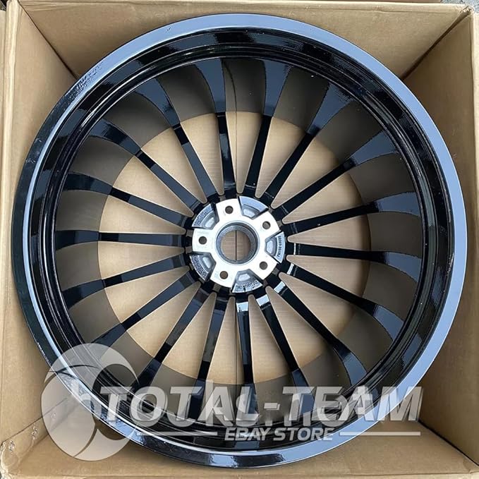 Generic 22"" HM STYLE GLOSS BLACK WHEEL RIM FIT BMW X5 E70 F15 X6 E71 F16 5X120 SET OF 4 e371