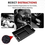 Autorder Center Console Organizer for 2022 2023 2024 2025 Lexus NX NX 250/NX 350/NX 350h 450h+ Accessories Armrest Storage Box Secondary Insert Tray with Anti-Slip Mat