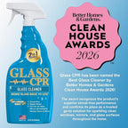 Glass CPR 2-in-1 Glass Cleaner & Water Repellent (22oz) | Deep Cleaning for Glass, Mirrors, Windows, Windshields, Shower Doors