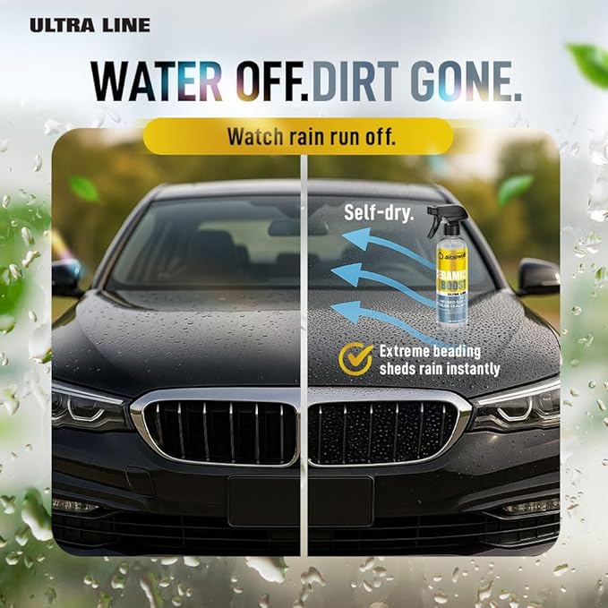 Nanoskin Ultra Line CERAMIC BOOST 5 Gallons –DIY Ceramic SiO2 Spray Sealant for Finishes and Ceramic Coatings | Proprietary (Nano SiO2) Formula | Cars, Trucks, Boats, Bikes, ATV, RV, Glass
