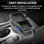 SXCY for 2025 2026 Ford Explorer Center Console Organizer Tray for 2025 2026 Ford Explorer Accessories Front Center Console Tray 2025 2026 Explorer Armrest Front Console Organizer Tray