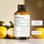 Majestic Pure Essential Oil with Glass Dropper - 100% Pure and Natural - Essential Oils for Diffuser, Aromatherapy, Soap and Candle Making, Lemon Essential Oil, Lemon Oil, 4 Fl Oz