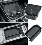 BIBIBO 2Packs 2025 2026 X3 G45 Center Console Organizer for 2025 2026 BMW X3 G45 (30 xDrive/M50 xDrive) Central Trays+ Insert Cup Holder Organizer 2026 BMW X3 G45 Accessories