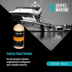 Boat Quick Wax Spray 32oz – Marine Spray Wax & Sealant – 3 in 1 Cleaner, Shine & Protection – Fiberglass, Paint & Vinyl Safe – High Gloss Boat Polish & Detailer