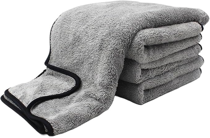Microfiber Car Wash Towels, 75x35 cm and 60x40 cm, Soft Drying Cloth for Cleaning(Normal 75x35)