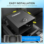 SZYANG Center Console Safe Organizer Compatible with 2023-2026 Honda Pilot Lock Box Console Safe Vault Center Console Manager Replacement for 2023-2026 Honda Pilot Accessories