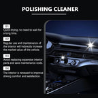 Car Interior Cleaner, 3PCS Polishing Cleaner Detailer Spray for Vehicle Detailing,100ml Multi-Purpose Cleaner, Total Vehicle Interior Detailer Spray Rejuvenation