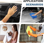 uxcell 4 Pcs 600gsm Microfiber Towels for Cars, 19.7 x 23.6 Inch Car Drying Towel Drying Towels Car Detailing Extra Large Super Absorbent Towel for SUV Truck Home, Dark Gray