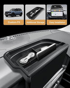 ECOZEN 2026 Bronco Sport Dash Console Organizer - Behind Screen Organizer For 2025-2026 Ford Bronco Sport Accessories Dashboard Storage Behind Screen Center Console Organizer