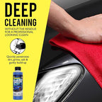 Mission Automotive Car Wash Soap Concentrate - 8 Fl Oz 12-Gallon Yield - Biodegradable Formula & Pressure Washer Solution - Pressure Washer Detergent - Soft Wash & Boat Soap