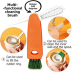 18Pcs Crevice Gap Cleaning Brush,Door Window Track Groove Corner Crevice Cleaning Brushes for Cleaning Window Grooves, Bathroom, Toilet Corner, Kitchen, Faucet, Sink(18PCS)