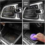 TICARVE 2Pack Cleaning Gel for Car Putty Car Vent Cleaner Cleaning Putty Gel Auto Tools Car Interior Cleaner Dust Mud for Cars and Keyboard Cleaner Slime Purple (320g/11.2oz)