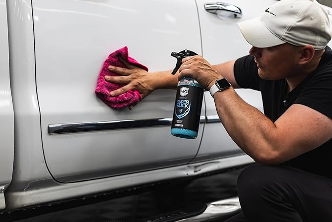 Super Slick Ceramic Sealant - Hydrophobic Ceramic Sealant with Gloss Amplifiers; Ready-to-Use Formula; Safe on All Exterior Surfaces - 32 oz