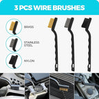 ALFLOD 30Pcs Car Detailing Kit, Car Wash Cleaning Kit, Auto Detailing Drill Brush Set, Car Cleaning Gel, Car Cleaning Supplies for Interior, Exterior, Wheels, Windows