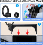 Car Phone Holder for Toyota RAV4 2025 2019-2024 7/8-Inch Screen, Cell Phone Mount Compatible with MagSafe
