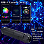 AZIMOM Car Use 6W RGBW 550pcs 0.03in 13.1ft Fiber Optic Lights Starlight Ceiling Light Kit End Glow Optic Cable Music Mode APP Remote Sensory Lighting Indoor Home Headliner Decoration