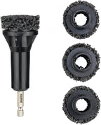 K234 Wheel Hub Resurfacing Kit, Brake Surface and Stud Cleaner, 1/4-Inch Hex Drive, 4 Pads