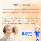 CHOVE 2-in-1 Wireless CarPlay & Android Auto Adapter, Upgrade Wired to Wireless, Compatible with iOS 10& Android
