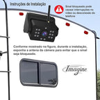 Wireless Backup Camera, Ultra Strong WiFi Signal Clear Picture Magnetic Rechargeable Rear view Reverse Back up Camera for Hitch Towing Gooseneck Travel Boat Horse Trailer Truck Camper RV Pickup iPhone