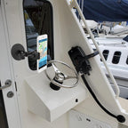 Mippko Magnetic Phone Holder,Heavy Duty Phone Mount for Truck/Tractor/Forklift/Boat/Motor Vehicles,Fit 3.5~7.5" iPhone/Nexus/Smartphone,360°Adjustable Arm 3.46" Magnetic Base