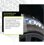 ExoForma PermaShine Tire Coating & Dressing - Extreme High Shine & Durability - Long-Lasting Acrylic Anti-Stick No-Sling Protection - Won’t Wash Off - Dries Fast to the Touch - 8 fl oz