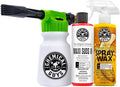 Chemical Guys TORQ Foam Blaster Wash & Wax Kit with Maxi Suds II Car Wash Soap and Blazin' Banana Sprayable Car Wax (3 Items, 32 Fl oz)