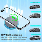 Wireless Car Mount Charger Fast Charging for Tesla Model 3/Y/3 Highland/Y Juniper (Model 3 Highland 2024+, with OBD Charger)