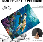 Case for 6" Kindle Paperwhite (10th Generation,2018 Release),360 Degree Rotating Swivel Leather Stand Folio Cover Auto Wake/Sleep for Amazon Kindle Paperwhite E-Reader,Cute Sea Turtle