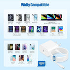 iPhone 17 16 15 Fast Charger Block and 10ft Type C to C Cable Cord Long, 20W USB C Charging Plug for Apple iPhone 17 Pro Max/17 Air/16 Pro Max/16/15 Pro/15 Plus/iPad Mini,Wall Power Adapter Cube Brick