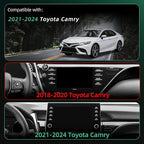 Car Phone Holder for Toyota Camry (2021-2023 2024), MagSafe Car Mount Charger, Magnetic Phone Holder, 15W Wireless Charging, Dashboard Phone Holder, 360° & Hands Free, 2022 Camry Interior Accessories