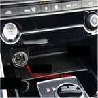 Phone Holder Wireless Charging Pad Fit for Jaguar F Pace XE XF X260 XFL Charger Fast Charge Adapter Mobile Holder Car Accessories Interior Practical(Color:with lighter-01)