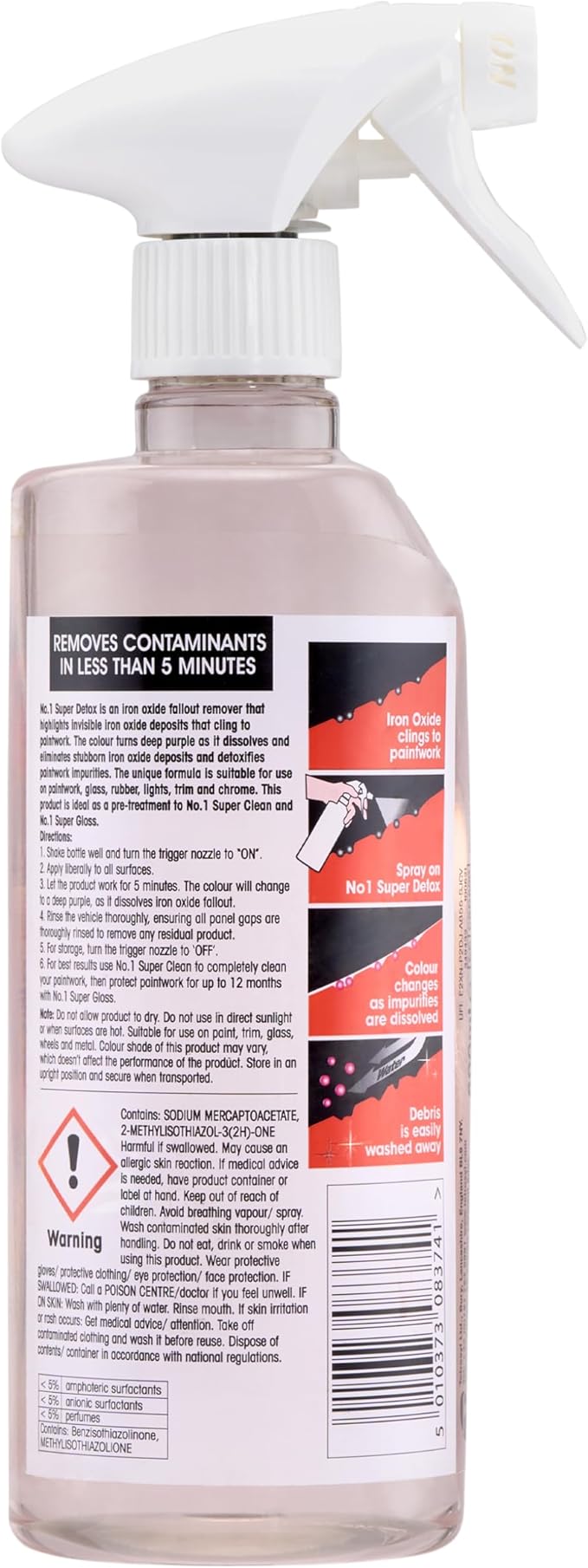 CarPlan No.1 Super Detox Iron Oxide Remover, 21 Fl Oz