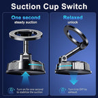 Qifutan for MagSafe Car Phone Holder Mount Phone Mount for Car Windshield Dashboard Air Vent Universal Hands Free Automobile Cell Phone Holder Fit for iPhone Smartphone Camera Mounts