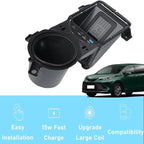 Wireless Car Charger with 15w Wireless Fast Charging for Toyota Sienna (2021 2022 2023) Center Console Charging Pad Mat Interior Accessories