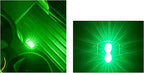 ICBEAMER USB Interface Miniature Night Light 1-Pack (Green) | Universal Plug-in LED for Car Interior and Trunk Ambient Atmosphere
