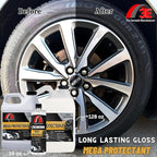 Extreme Liquid High Tire Shine Sprayable Dressing and Protectant For Tires, Trim, Rubber and Plastic, Long Lasting Premium Mega Protectant 1 Gallon (128 oz)