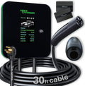 MACH 2. NACS/Tesla Connector. Fast Level 2 EV Charger 48 amp Garage-pro wall-Mount. Electric Vehicle Charging Station 4 Nema 14-50 Outlet & Hardwired. Key Accessories: 30ft Cable, 5-Year Coverage